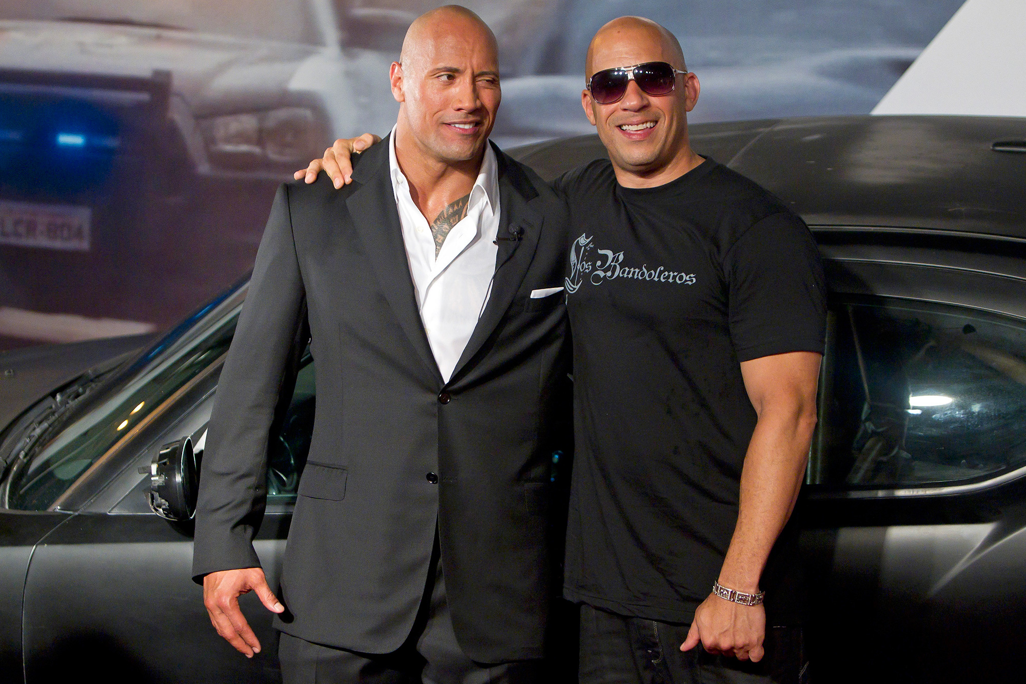 Dwayne Johnson, Vin Diesel, Fast and Furious