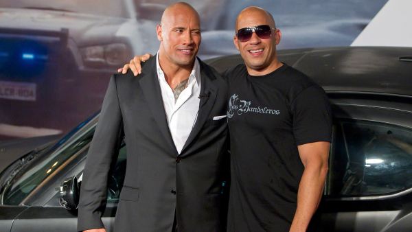 Dwayne Johnson, Vin Diesel, Fast and Furious