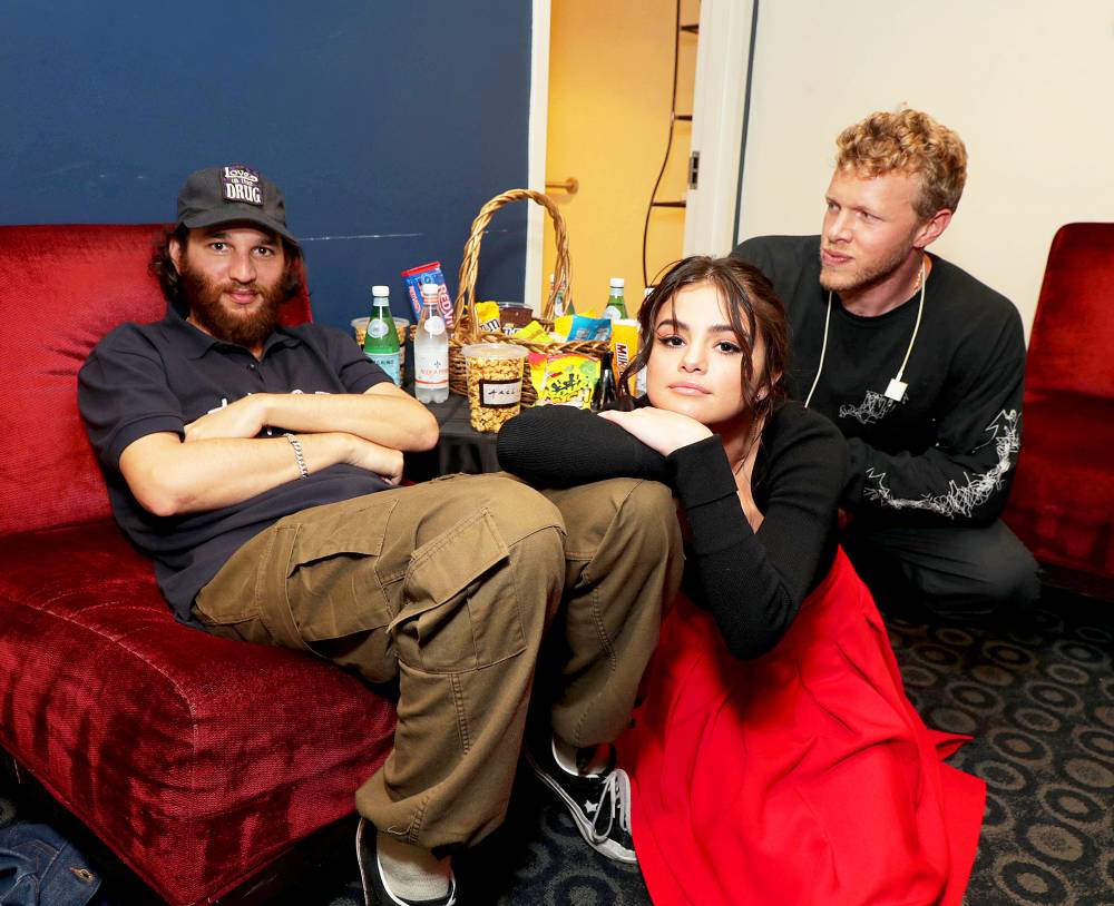 Joshua Safdie, Selena Gomez and Sebastian Bear-McClard