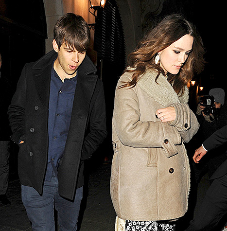 James Righton and Keira Knightley