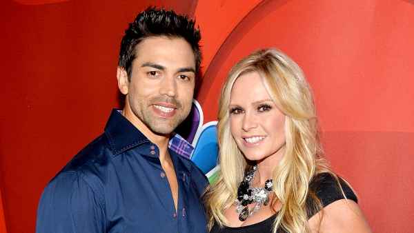 Eddie and Tamra Judge arrive at the 2013 Television Critics Association's Summer Press Tour.