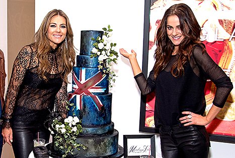 Elizabeth Hurley and Alexandra Park
