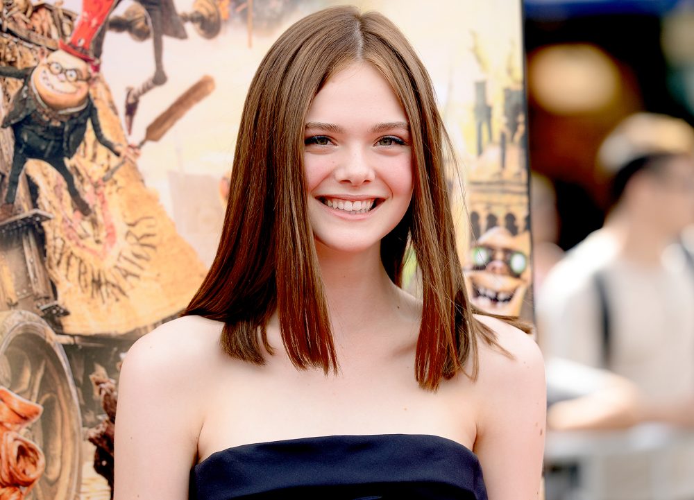 Elle Fanning attends the premiere of Focus Features' "The Boxtrolls" - Red Carpet at Universal CityWalk on September 21, 2014 in Universal City, California.