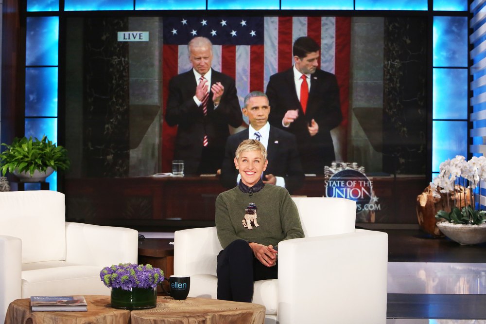 Ellen Degeneres President Obama