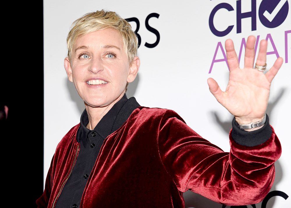 Ellen Degeneres, winner of mulitple awards, poses in the press room during the People's Choice Awards 2017 at Microsoft Theater on January 18, 2017 in Los Angeles, California.