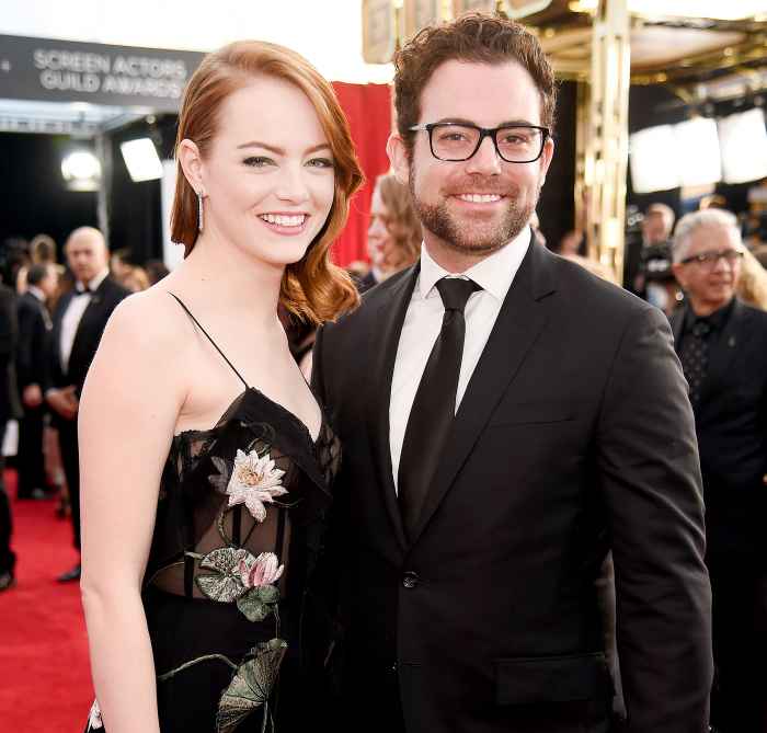 Emma Stone and Spencer Stone attend The 23rd Annual Screen Actors Guild Awards.
