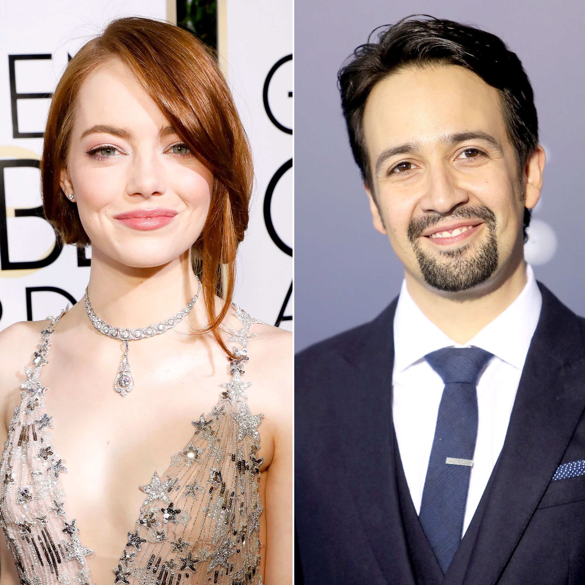 Emma Stone, Lin Manuel Miranda