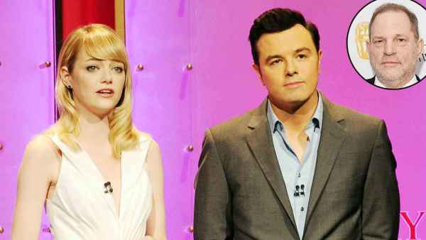 Emma Stone Seth McFarlane Harvey Weinstein