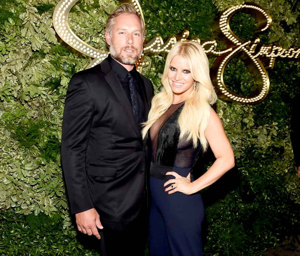 Eric Johnson and Jessica Simpson attend the 10th Anniversary Celebration of the Jessica Simpson Collection at Tavern on the Green on September 9, 2015 in New York City.