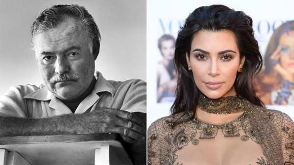 Ernest Hemmingway Kim Kardashian