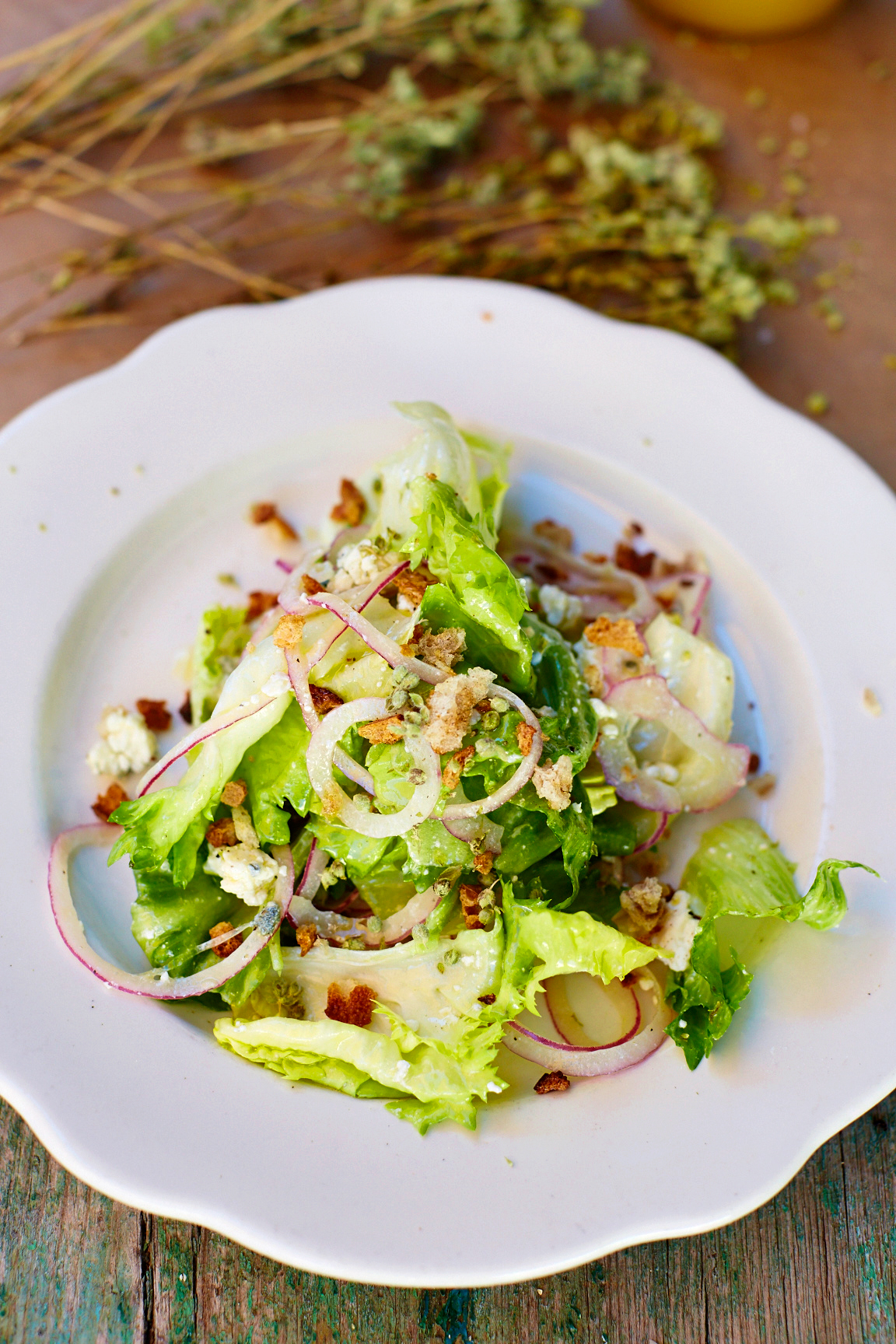 Labor Recipes: Escarole Salad