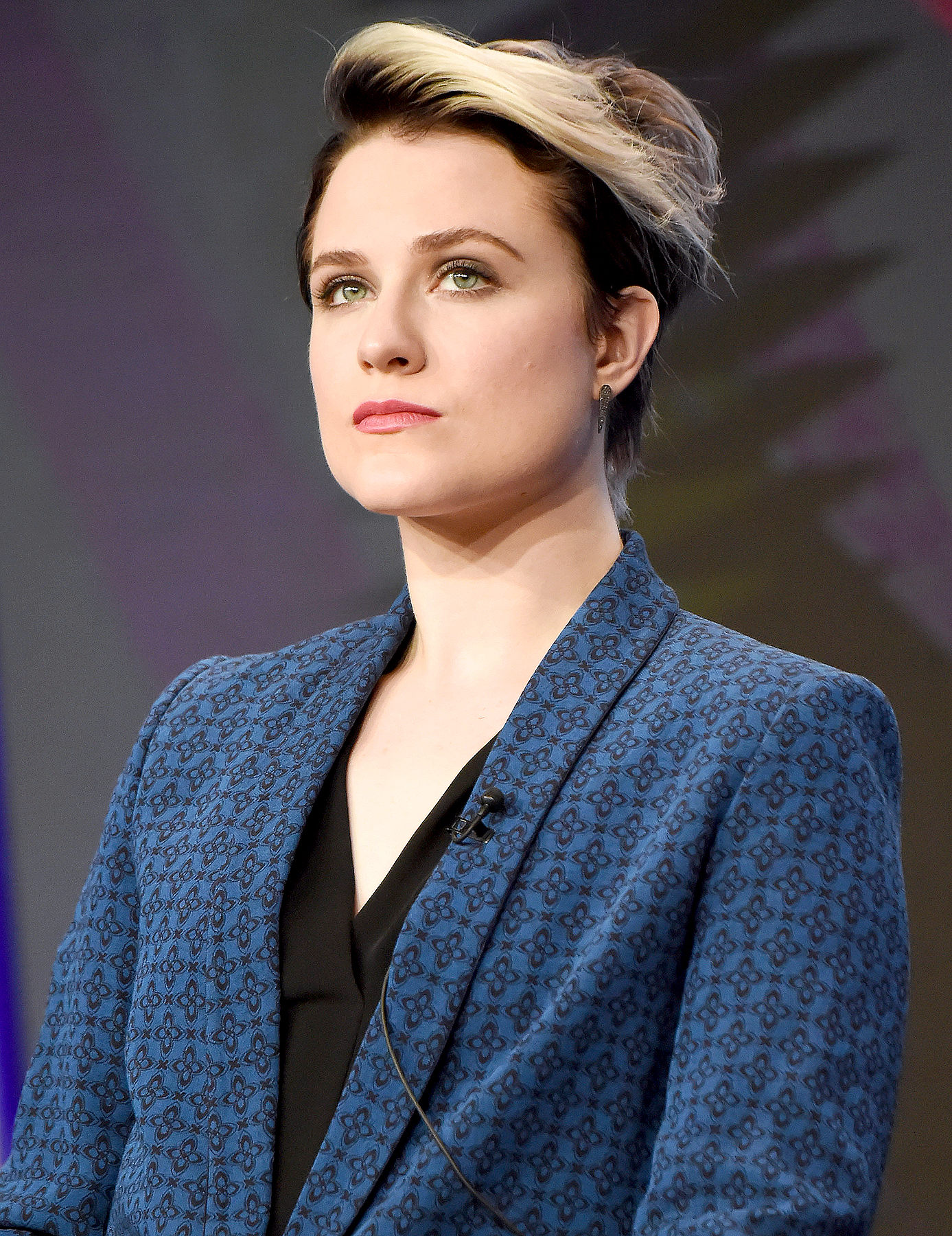 Evan Rachel Wood speaks onstage during the 'Westworld' panel discussion at the HBO portion of the 2016 Television Critics Association Summer Tour at The Beverly Hilton Hotel on July 30, 2016 in Beverly Hills, California.