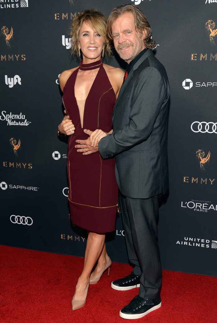Felicity Huffman, William H. Macy, 2017 Emmy Nominated Performers