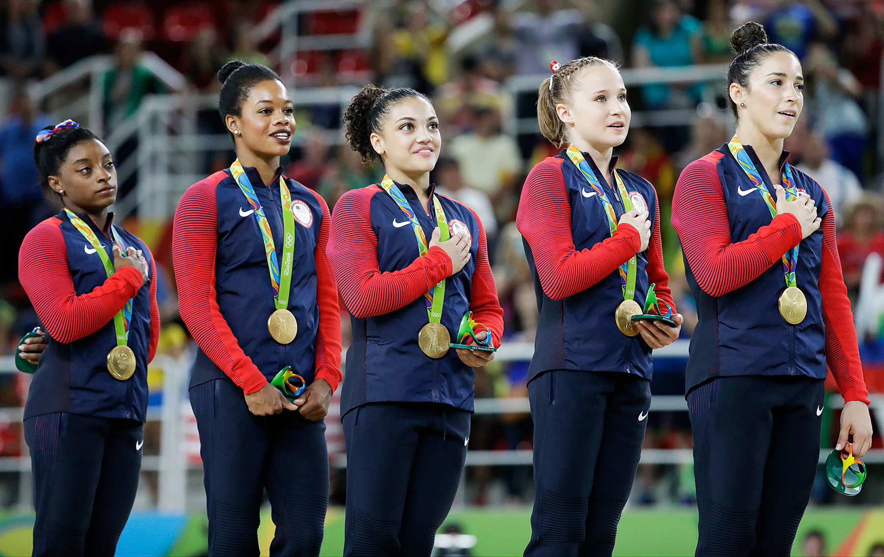 Gabby Douglas among the Final Five at Rio Olympics.