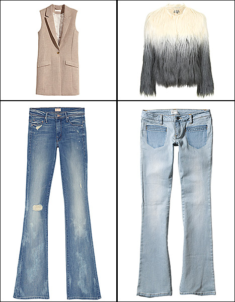 Flare Jeans Outfits