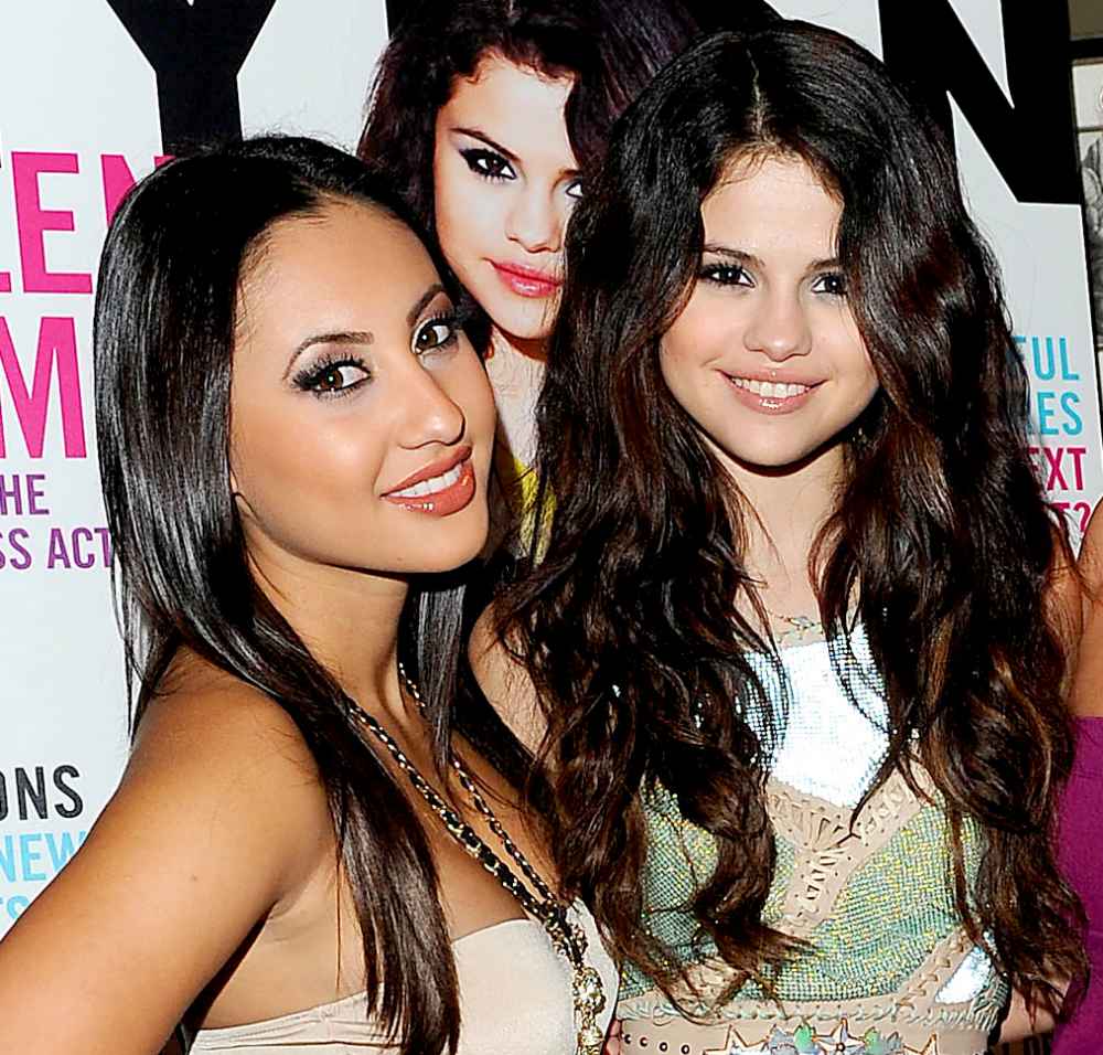 Francia Raisa and Selena Gomez attend NYLON Magazine and COACH celebrate the February issue with cover star Selena Gomez at Soho House West Hollywood on January 29, 2013