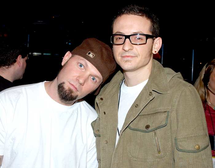 Fred Durst and Chester Bennington in 2003.