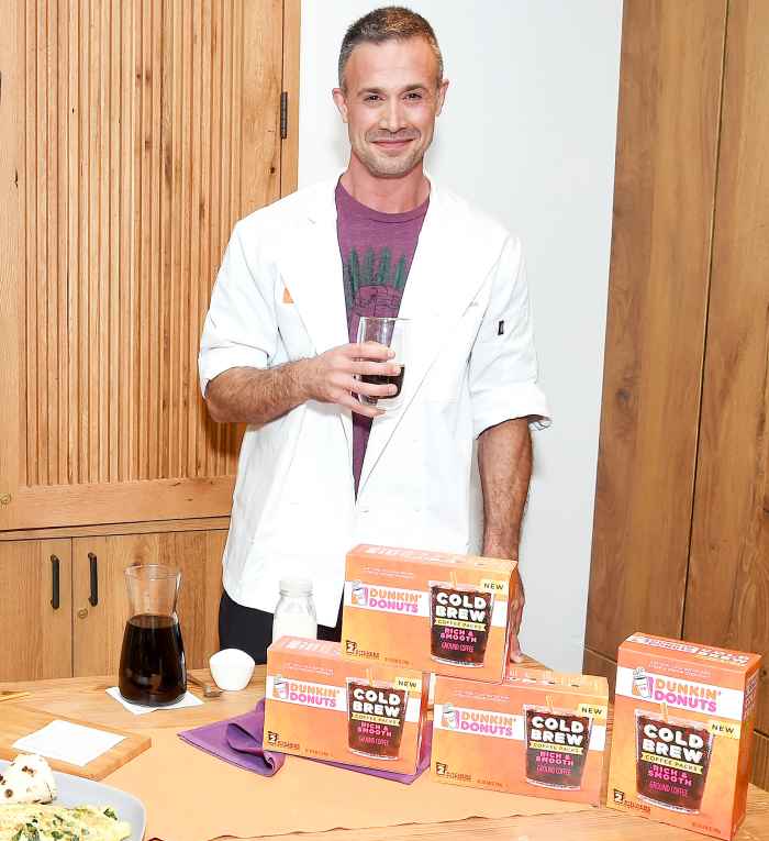 Cookbook author and actor, Freddie Prinze, Jr., helps Dunkin' Donuts® Coffee at Home launch Its new Cold Brew Coffee Packs on August 24, 2017 in New York City.