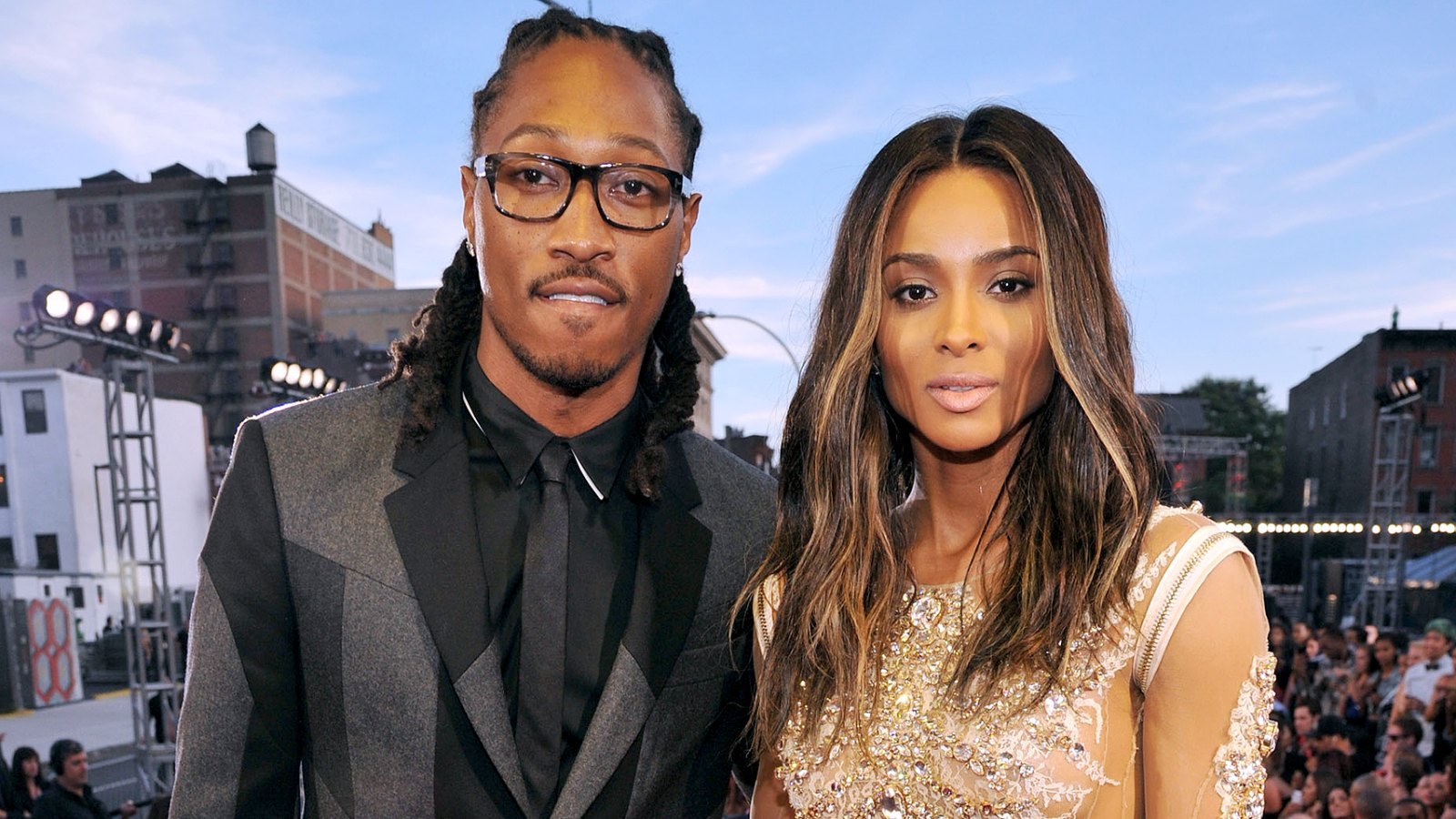 Future and Ciara attend the 2013 MTV Video Music Awards at the Barclays Center on August 25, 2013 in the Brooklyn borough of New York City.