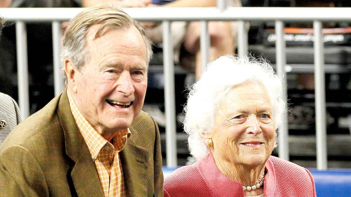 George H.W. Bush and Barbara Bush