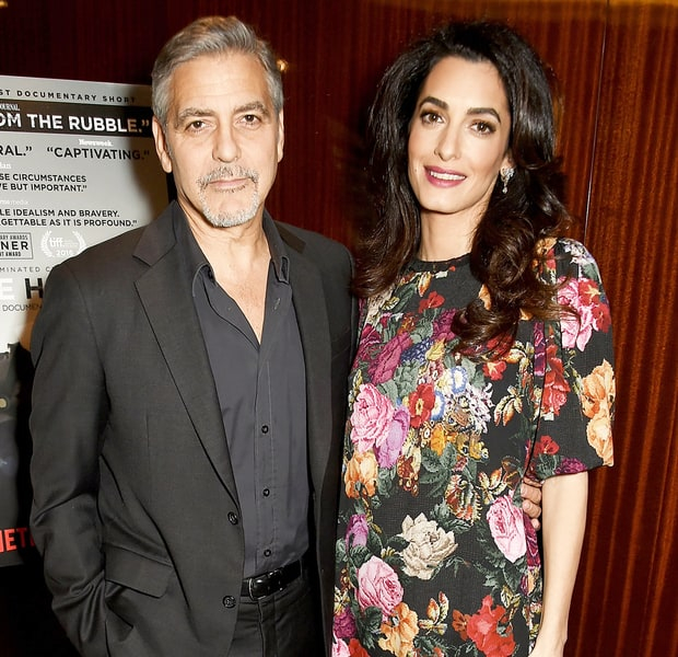George and Amal Clooney expecting twins