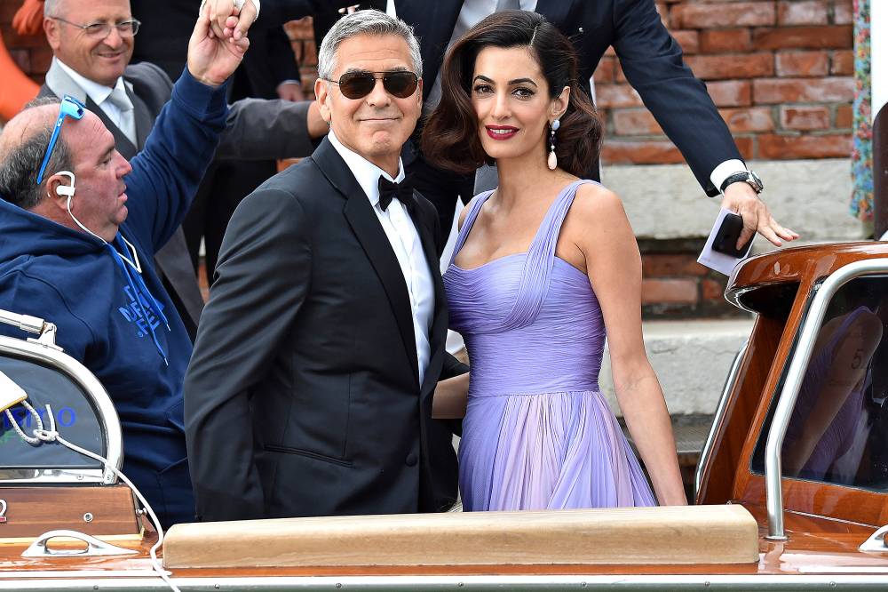 George Clooney, Amal Clooney, Suburbicon, Venice Film Festival Sala Grande, Italy
