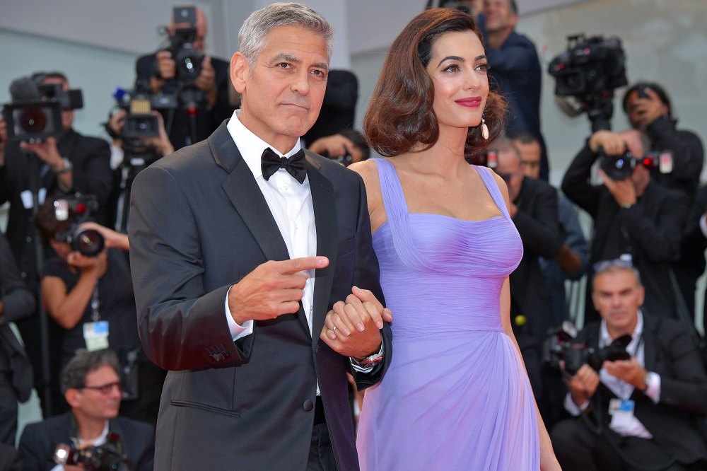 George Clooney, Amal Clooney, Suburbicon, Venice Film Festival Sala Grande, Italy