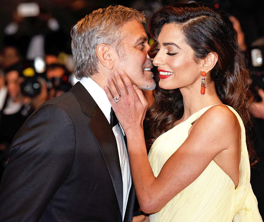 George Clooney and Amal Clooney proposal