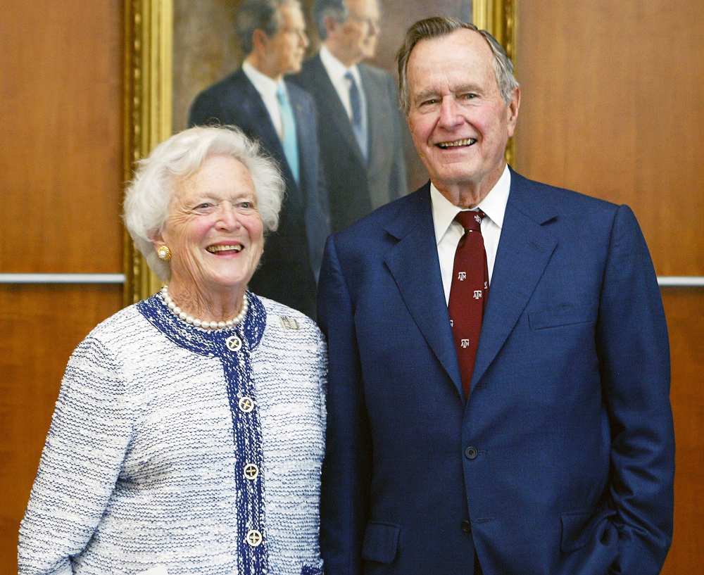 Barbara Bush George H.W. Bush