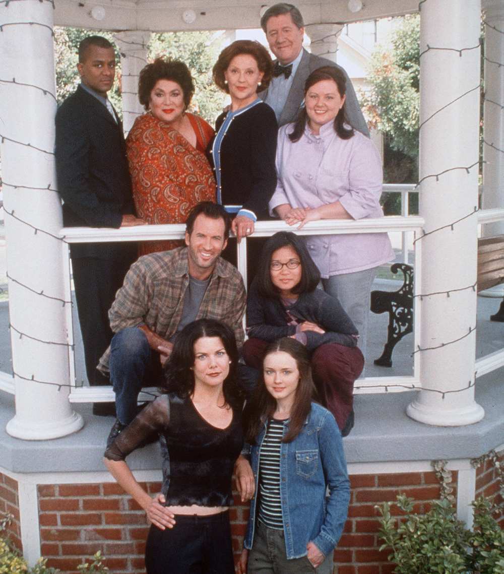 The original cast of Gilmore Girls.