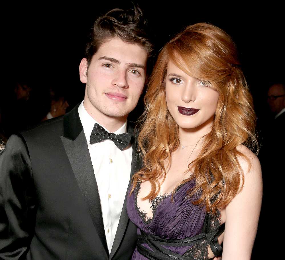 Gregg Sulkin and Bella Thorne attend The Art of Elysium 2016 HEAVEN Gala presented by Vivienne Westwood & Andreas Kronthaler at 3LABS on January 9, 2016 in Culver City, California.