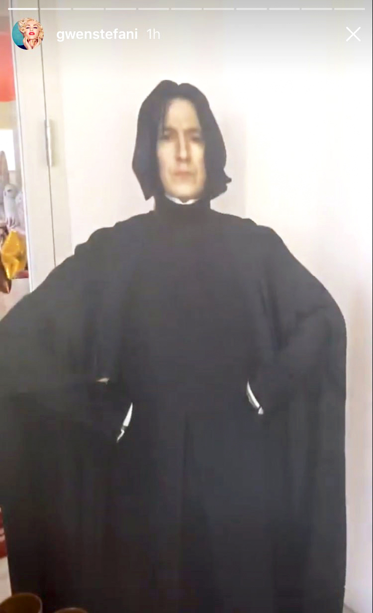 Gwen Stefani Zuma Harry Potter Birthday Party