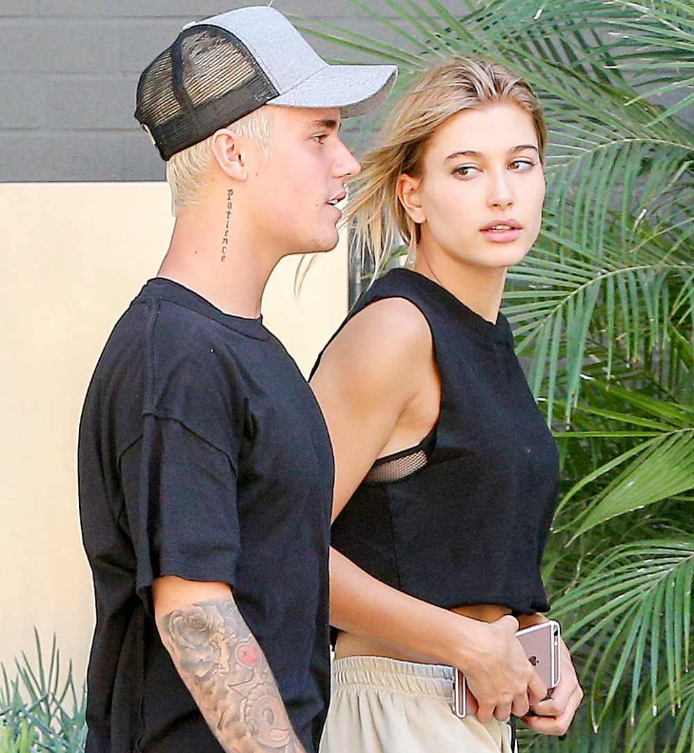 Justin Bieber and Hailey Baldwin in October 2015.