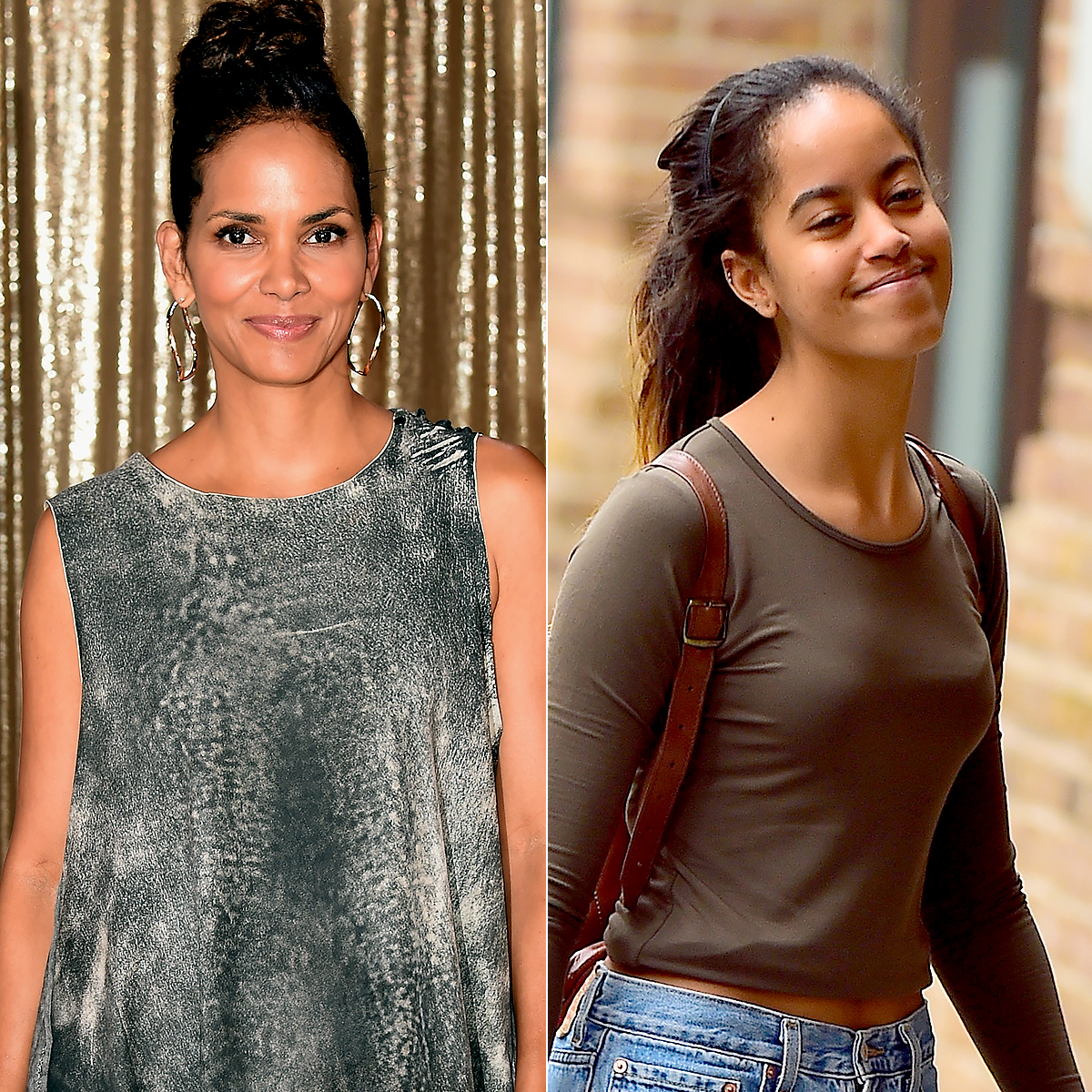 Halle Berry and Malia Obama