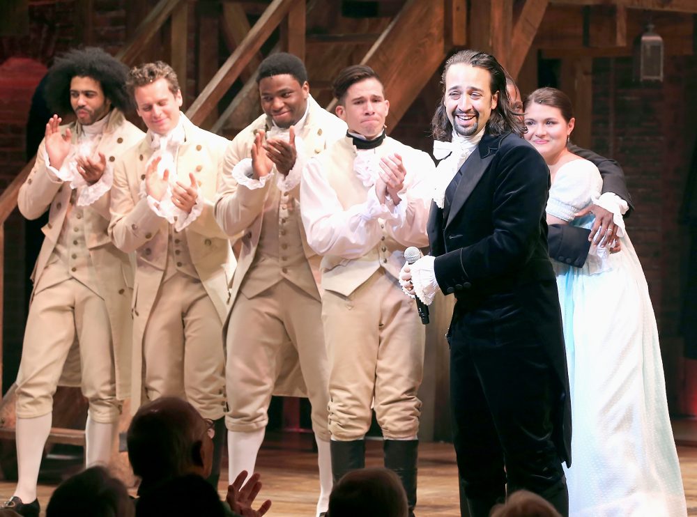 Lin-Manuel Miranda performs at