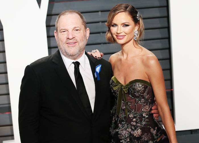 Harvey Weinstein and Georgina Chapman
