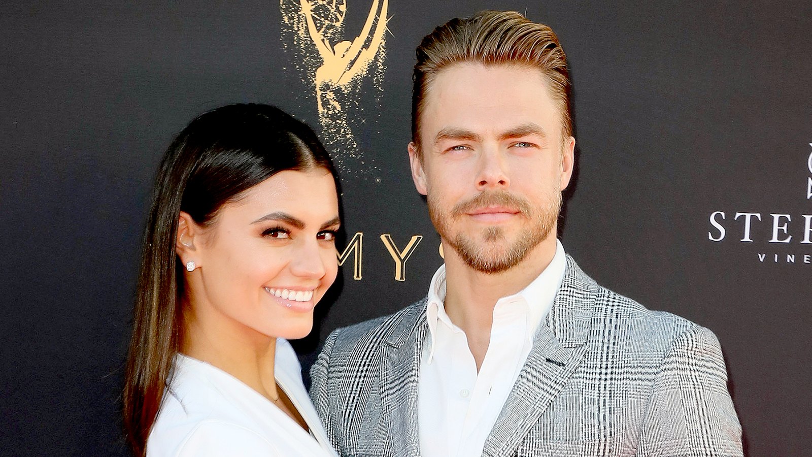 Hayley Erbert and Derek Hough attend the Television Academy's Choreography Peer Group Celebration at Saban Media Center on August 27, 2017 in North Hollywood, California.