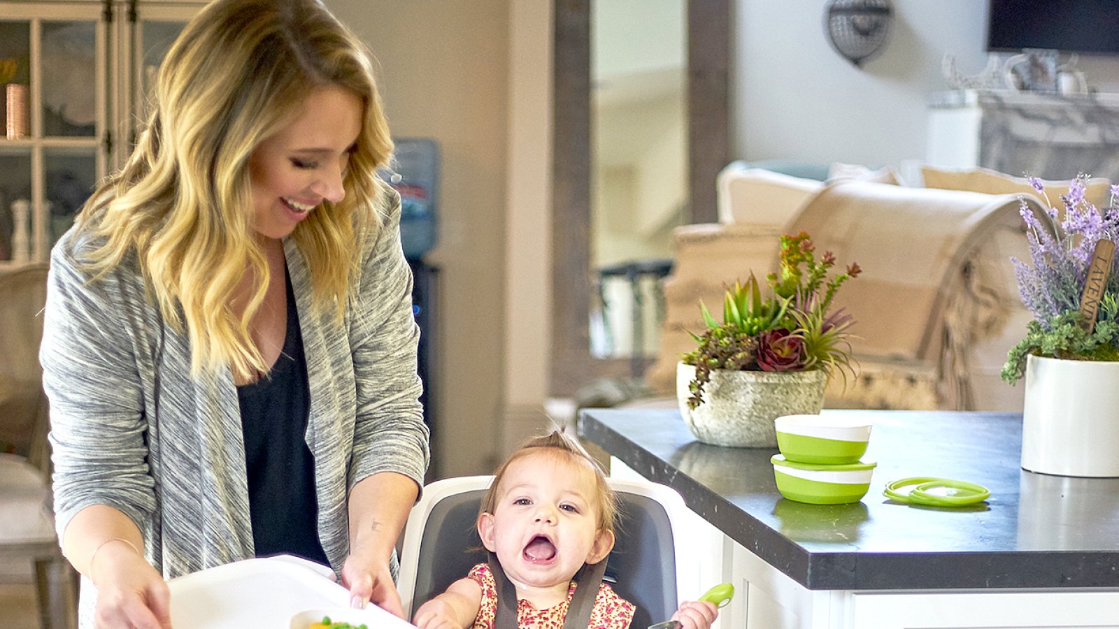 Haylie Duff with daughter Ryan in Studio City, CA.