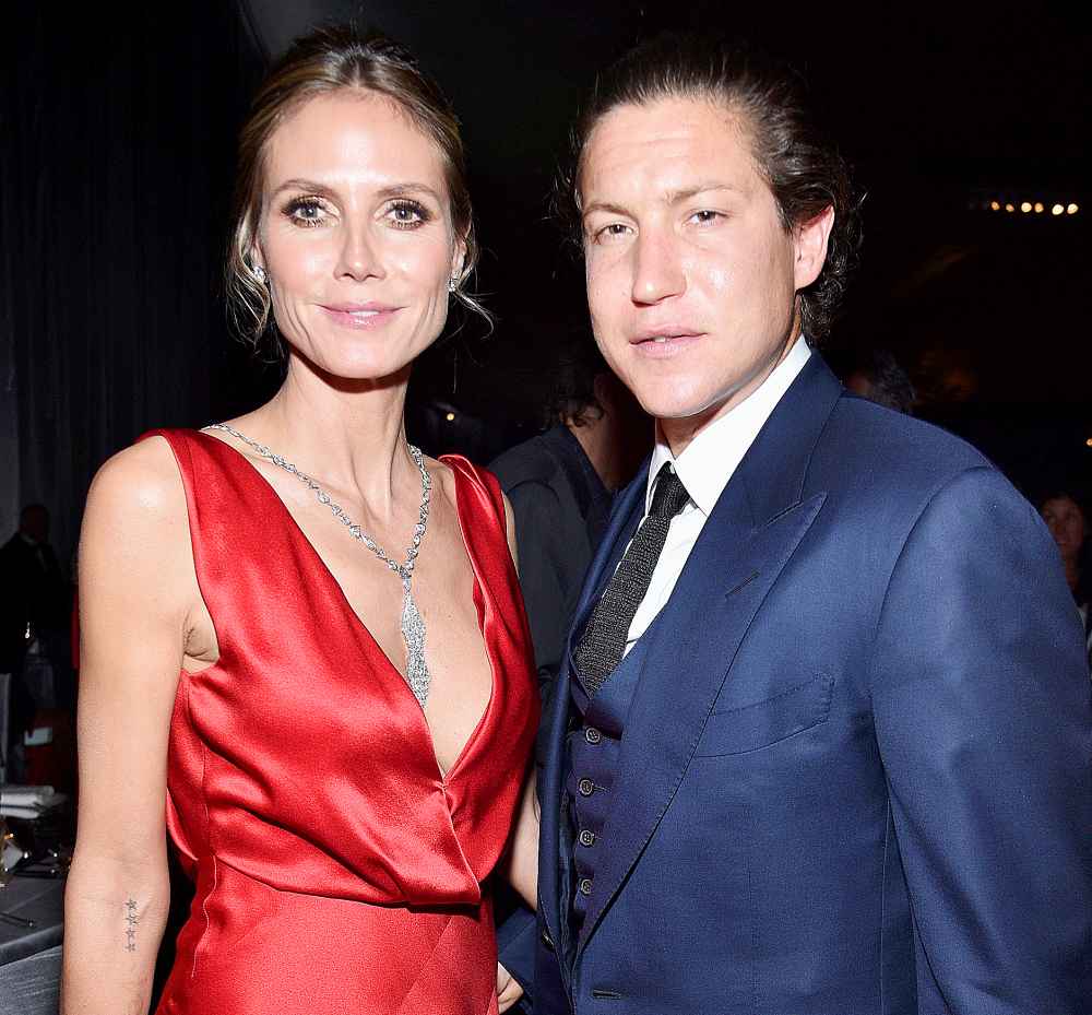Heidi Klum and Vito Schnabel attend the 25th Annual Elton John AIDS Foundation's Academy Awards Viewing Party at The City of West Hollywood Park on February 26, 2017 in West Hollywood, California.
