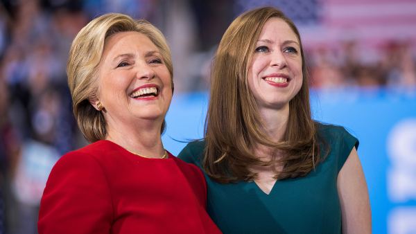 Hillary Clinton and Chelsea Clinton