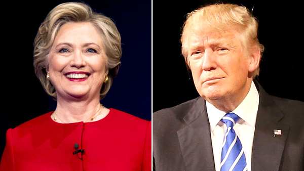 Hillary Clinton and Donald Trump