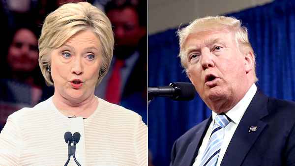 Hillary Clinton and Donald Trump