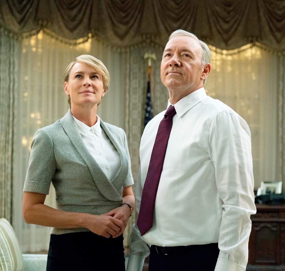 Robin Wright and Kevin Spacey House of Cards