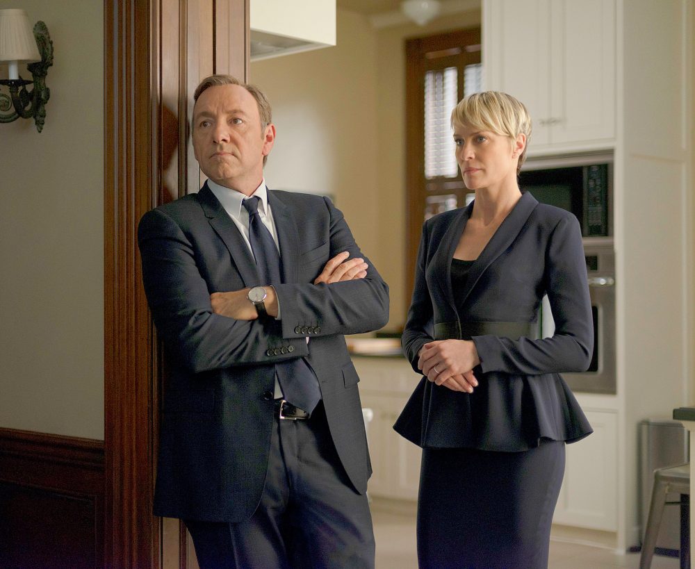 Kevin Spacey and Robin Wright on ‘House of Cards’