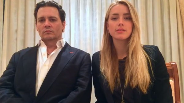 Johnny Depp and Amber Heard star in an apology video