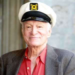 Hugh Hefner at the 33rd Annual Playboy Jazz Festival Artist Line-Up announcement at The Playboy Mansion on February 10, 2011 in Beverly Hills, California.