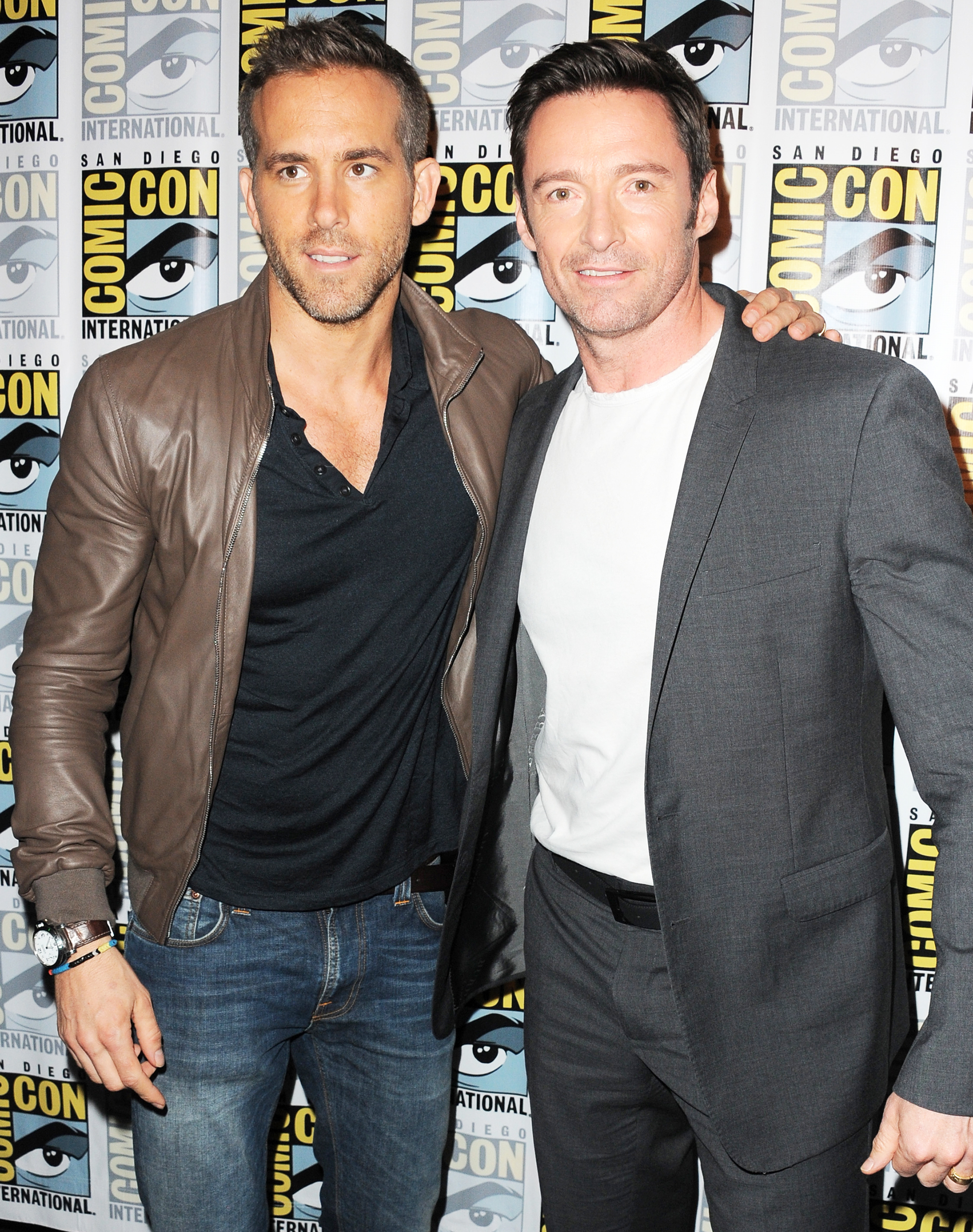 Ryan Reynolds and Hugh Jackman