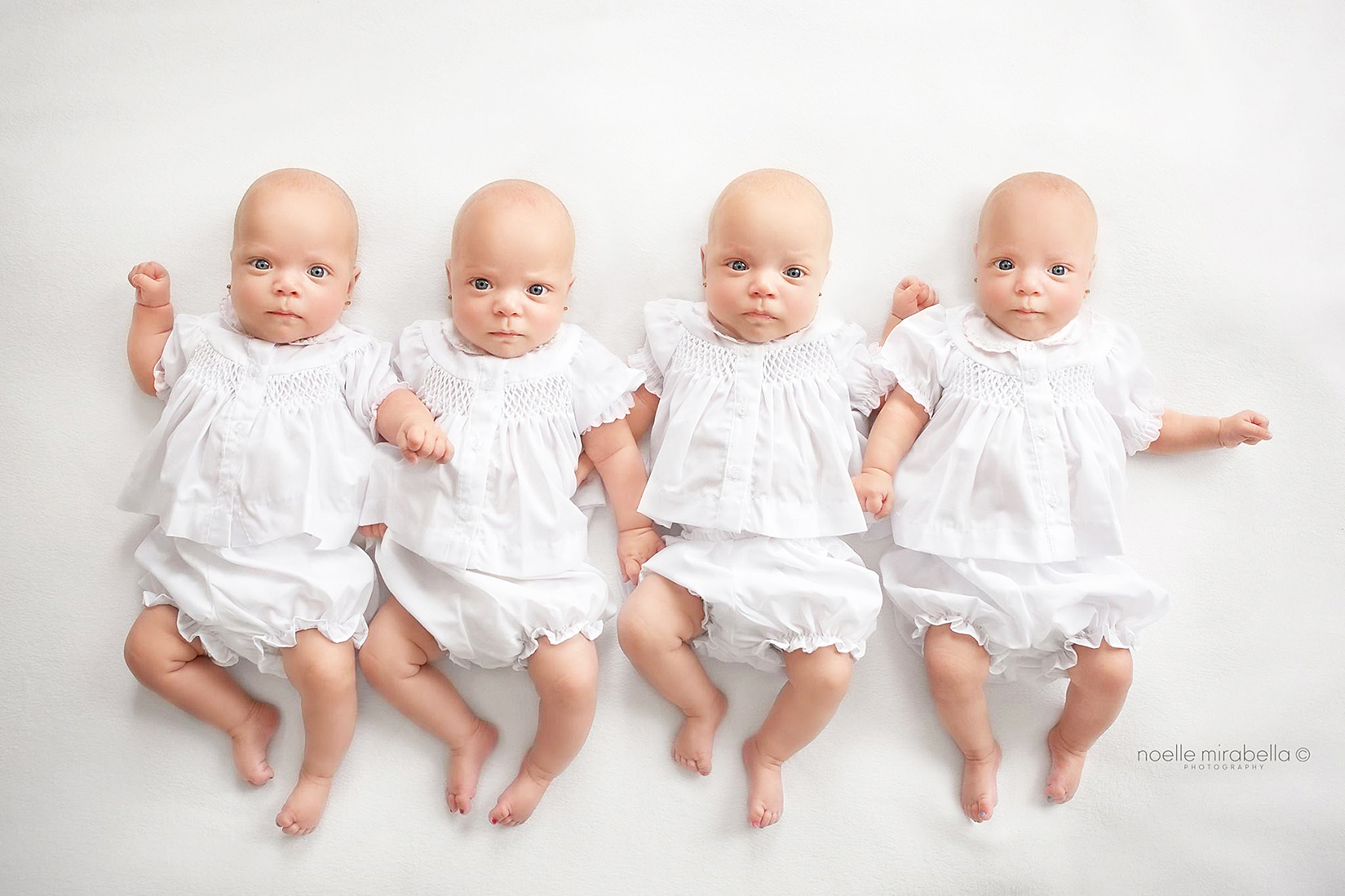 These Identical Quadruplet Baby Girls Are Growing Up Fast!
