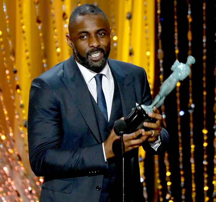 Idris Elba accepts the Outstanding Performance by a Male Actor in a Supporting Role award for