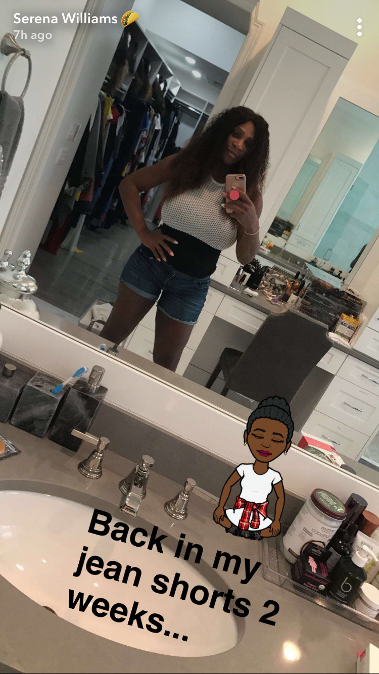 Serena Williams Shows Off Post-Baby Weight Loss: Pic